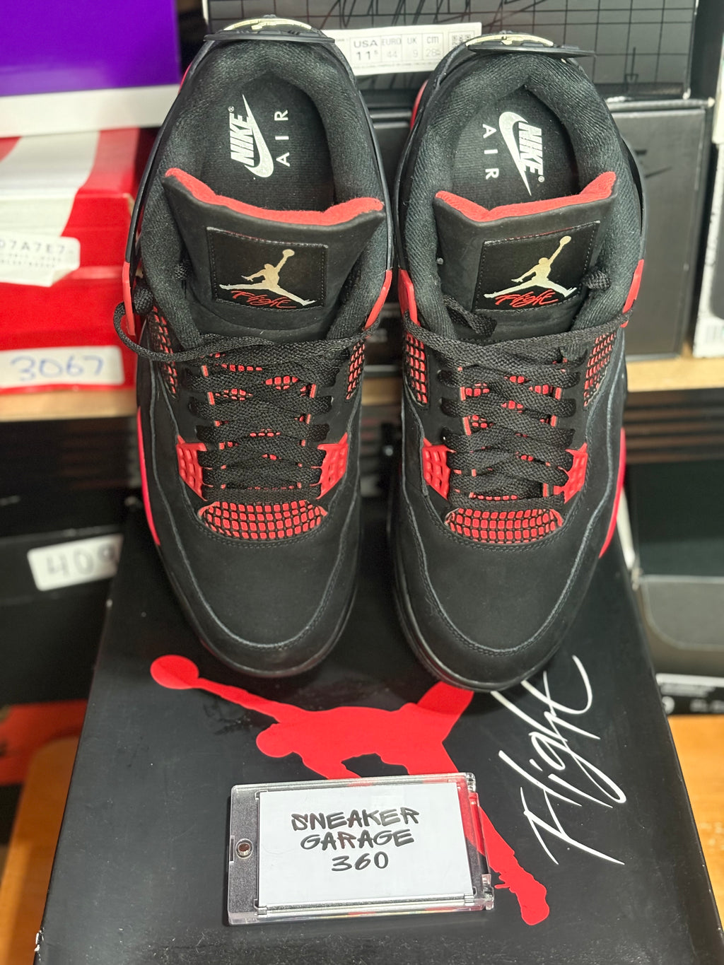 Jordan 4 Red Thunder- Size 12