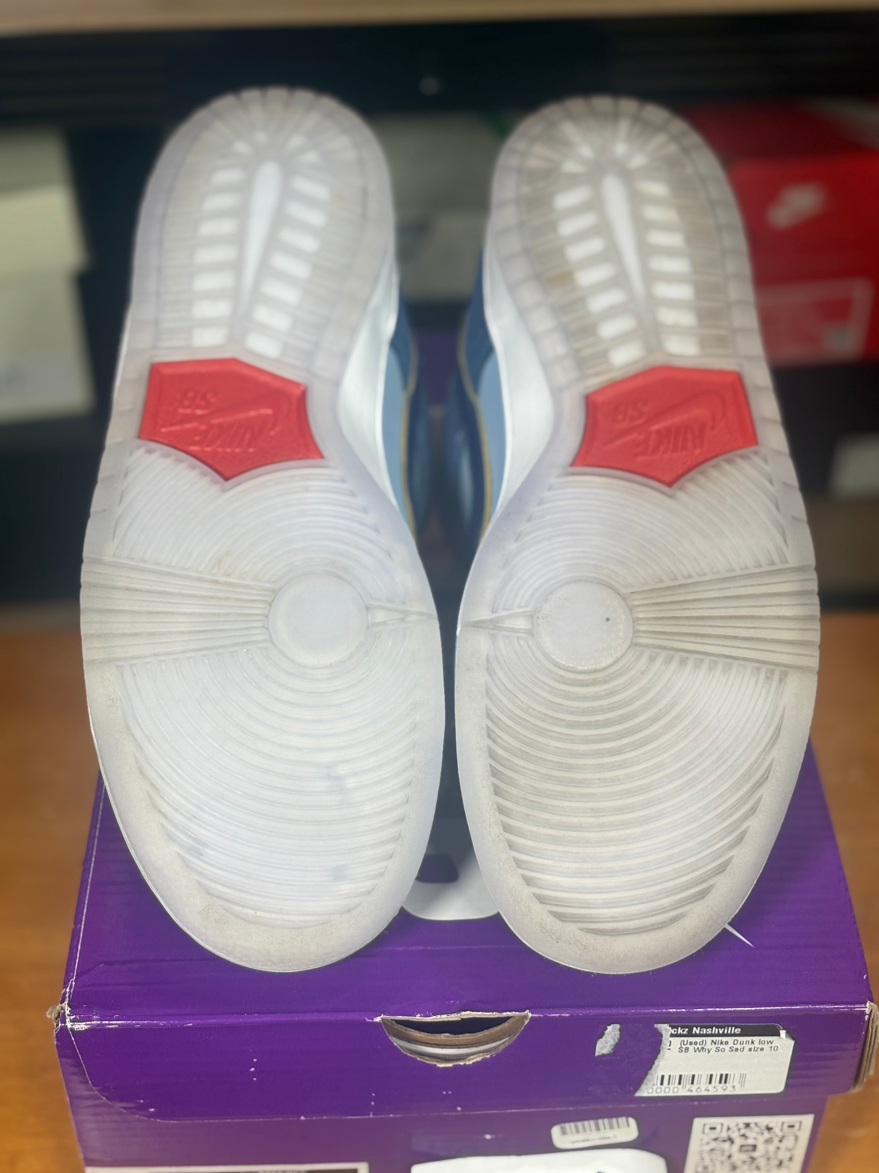 Nike Dunk Why So Sad-Size 10