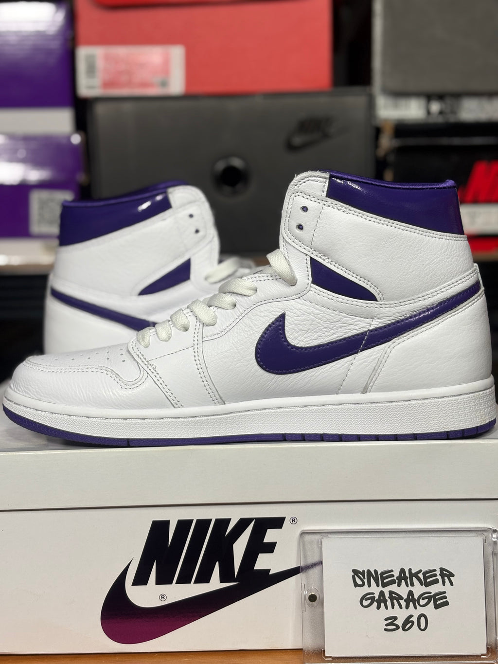 Jordan 1 Metallic Court Purple- Size 10 men
