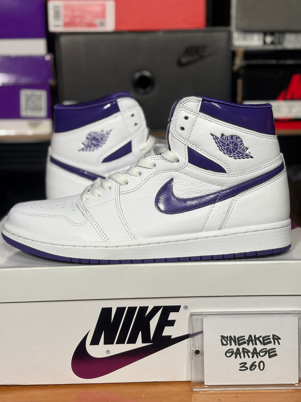 Jordan 1 Metallic Court Purple- Size 10 men