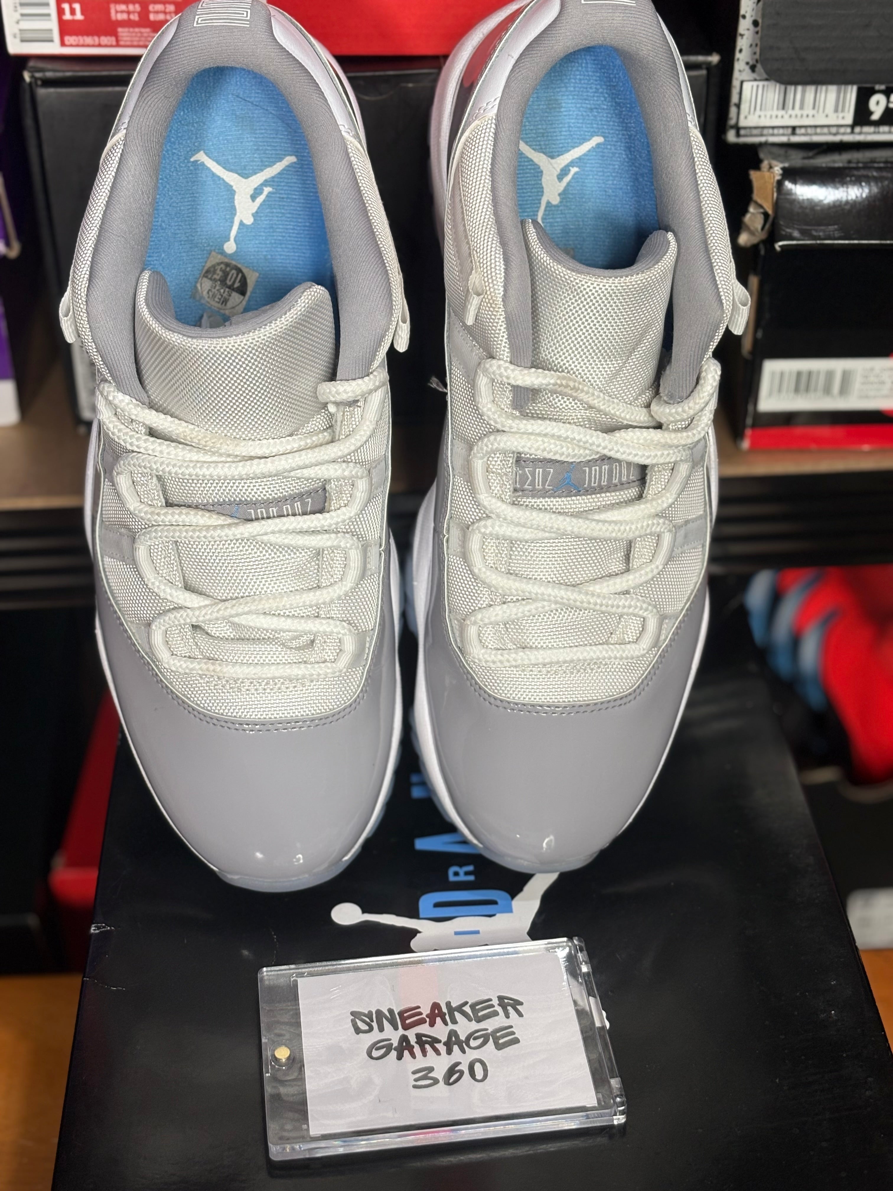 Jordan 11 Low Cement