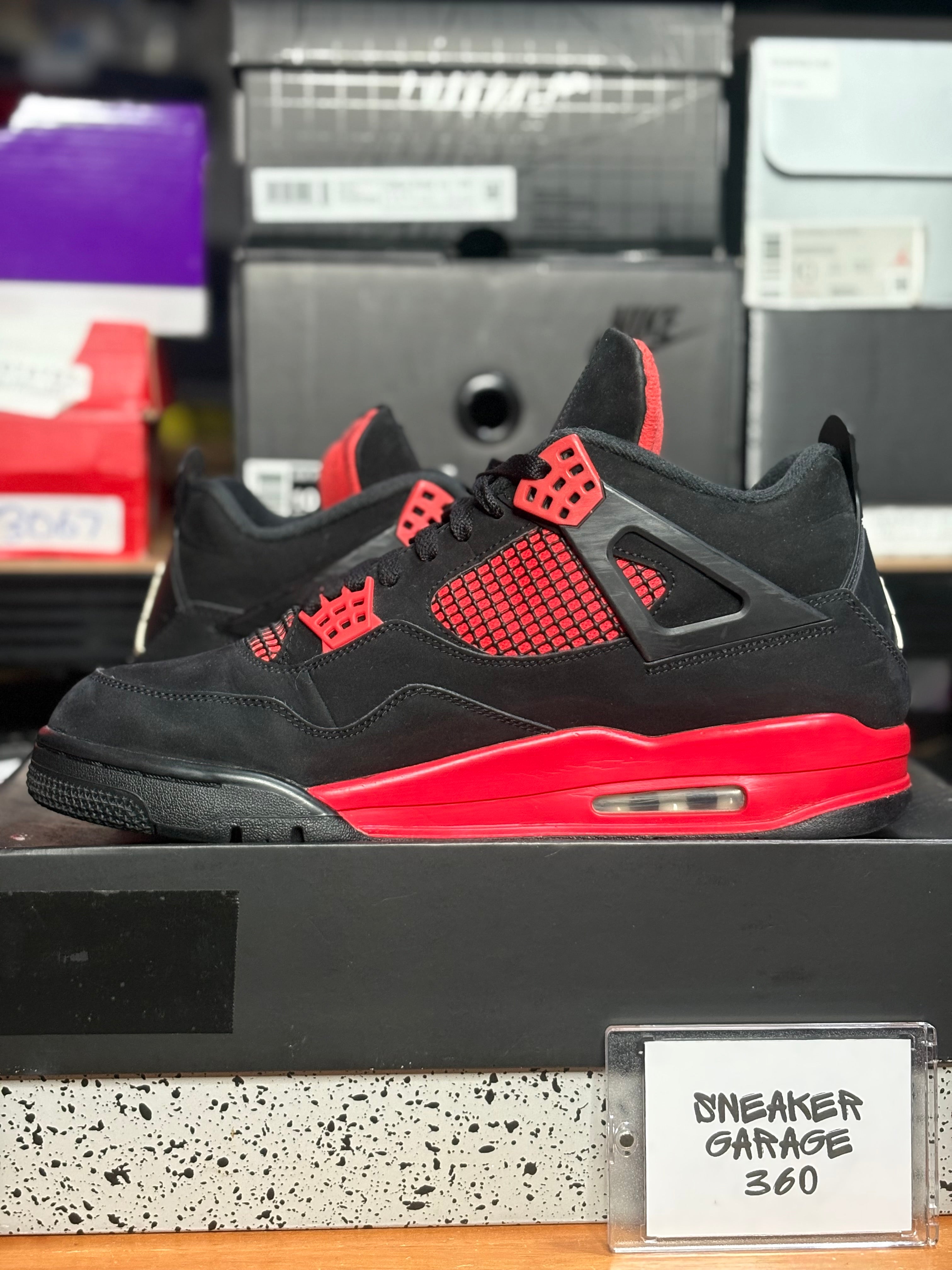 Jordan 4 Red Thunder- Size 12