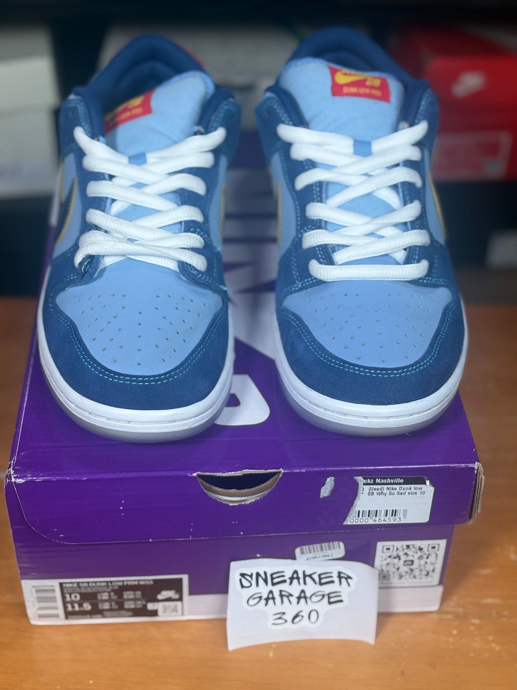 Nike Dunk Why So Sad-Size 10