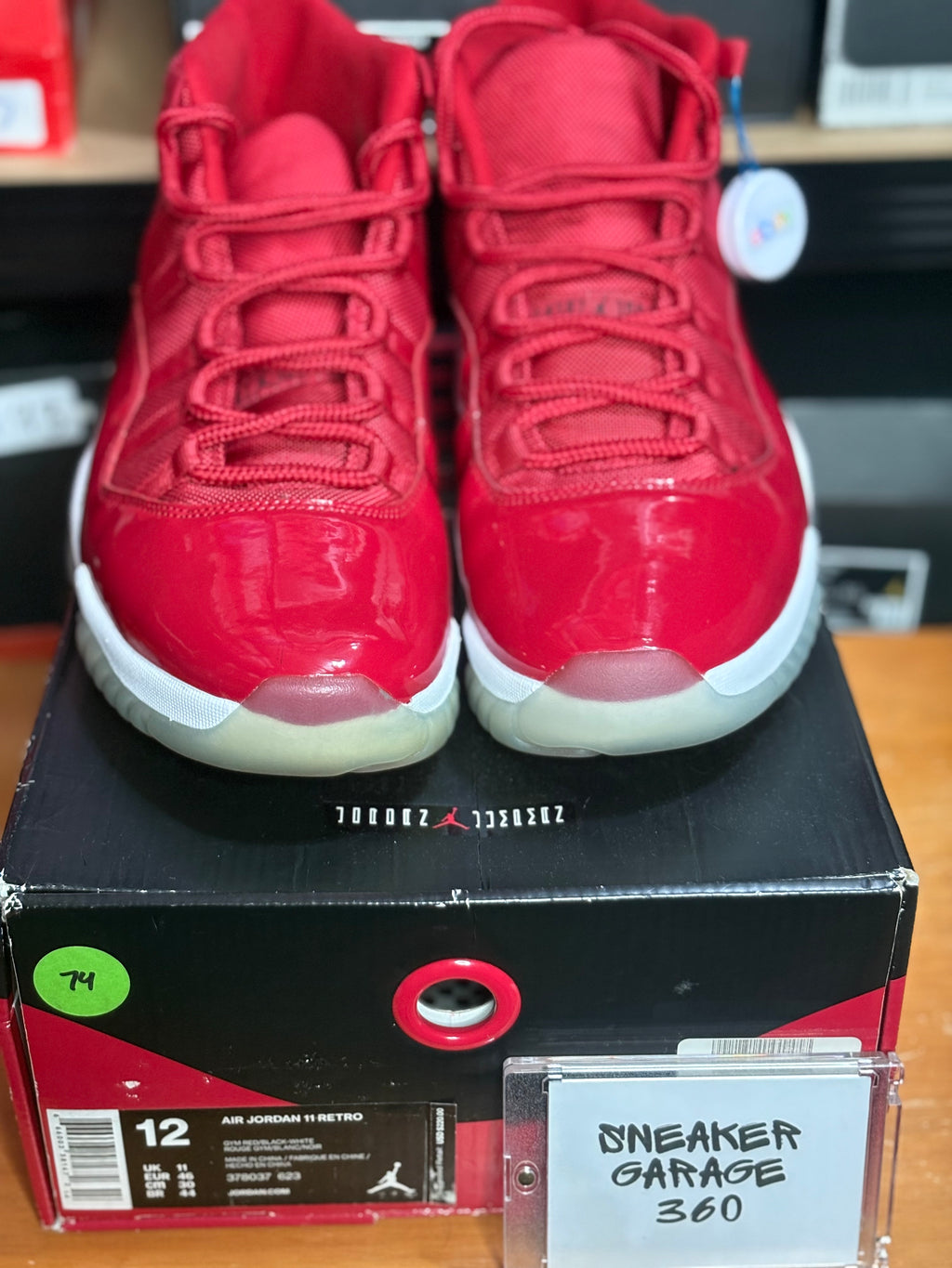 Jordan 11 Win Like 96- Size 12