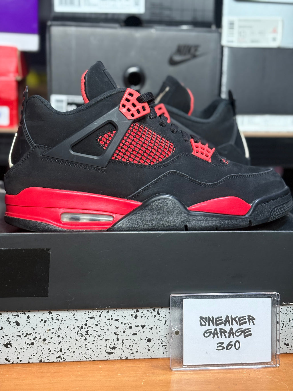 Jordan 4 Red Thunder- Size 12