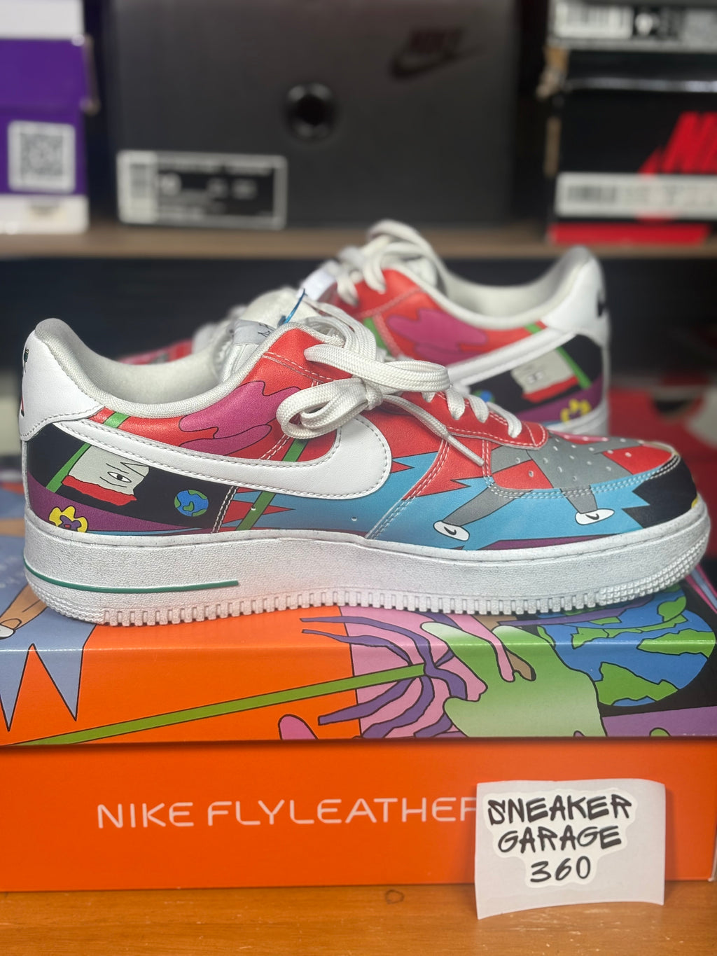 Nike Air Force 1 x Rohan Wang- Size 9
