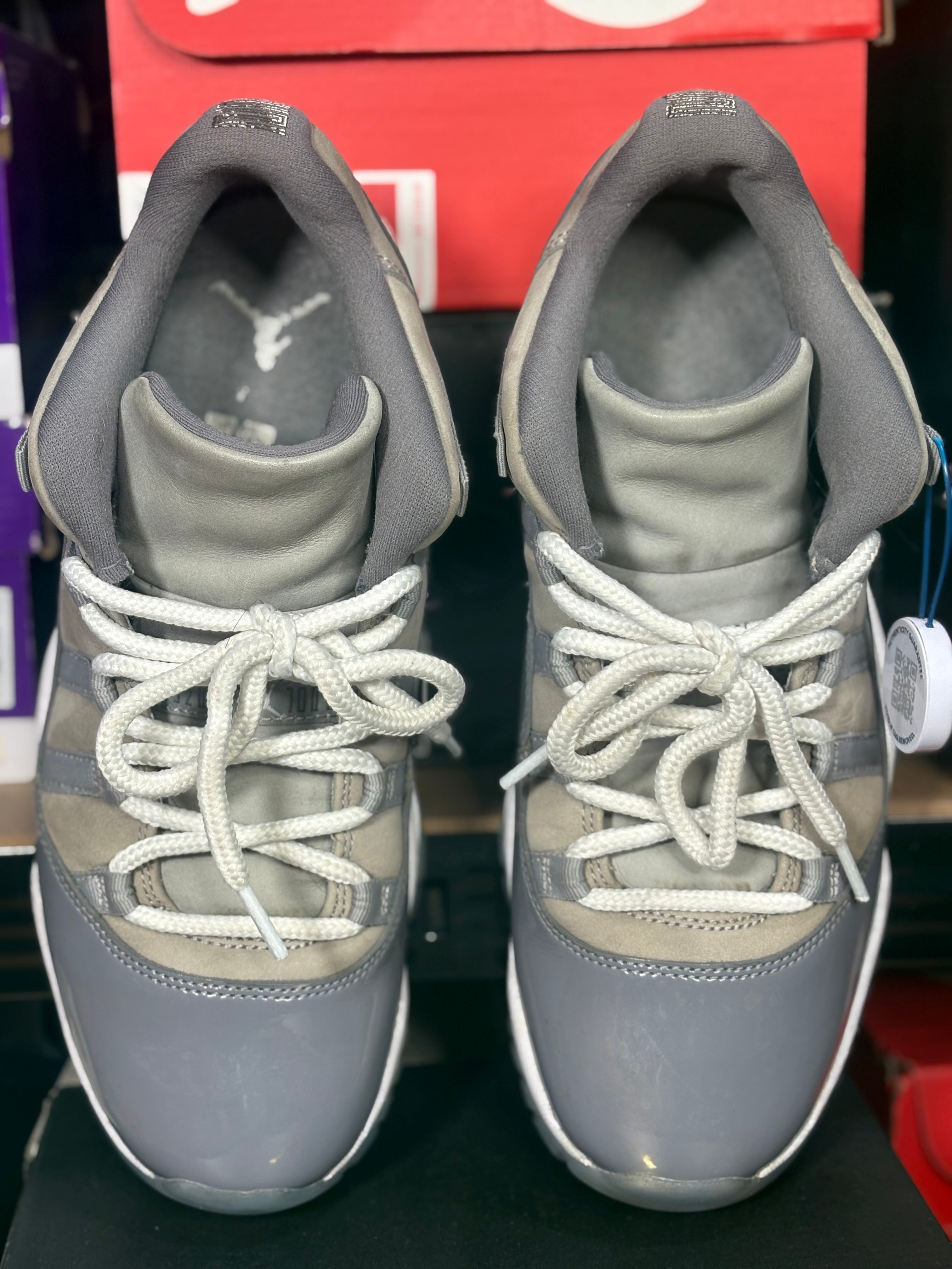 Jordan 11 Cool Grey Low - Size 10