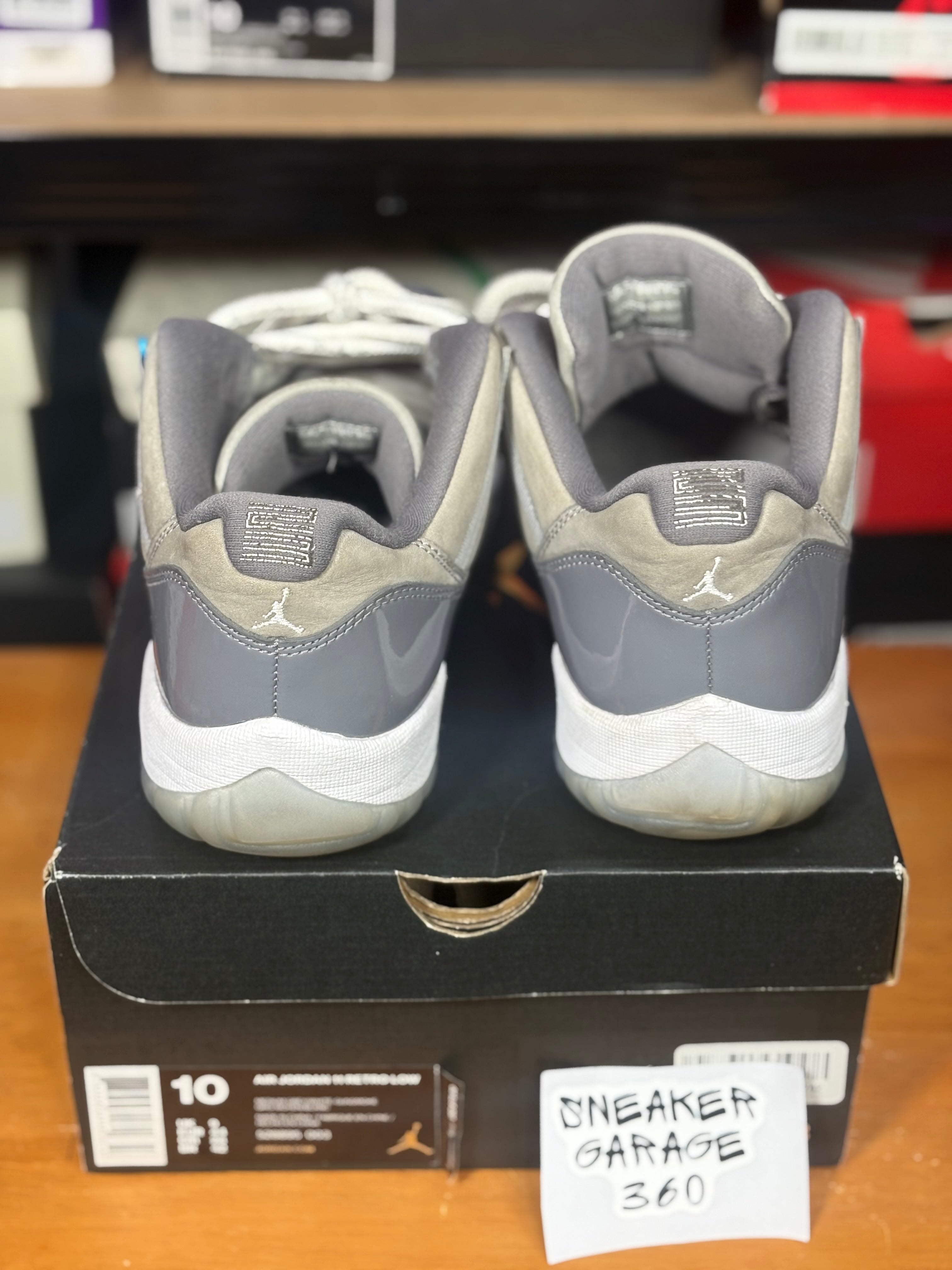 Jordan 11 Cool Grey Low - Size 10