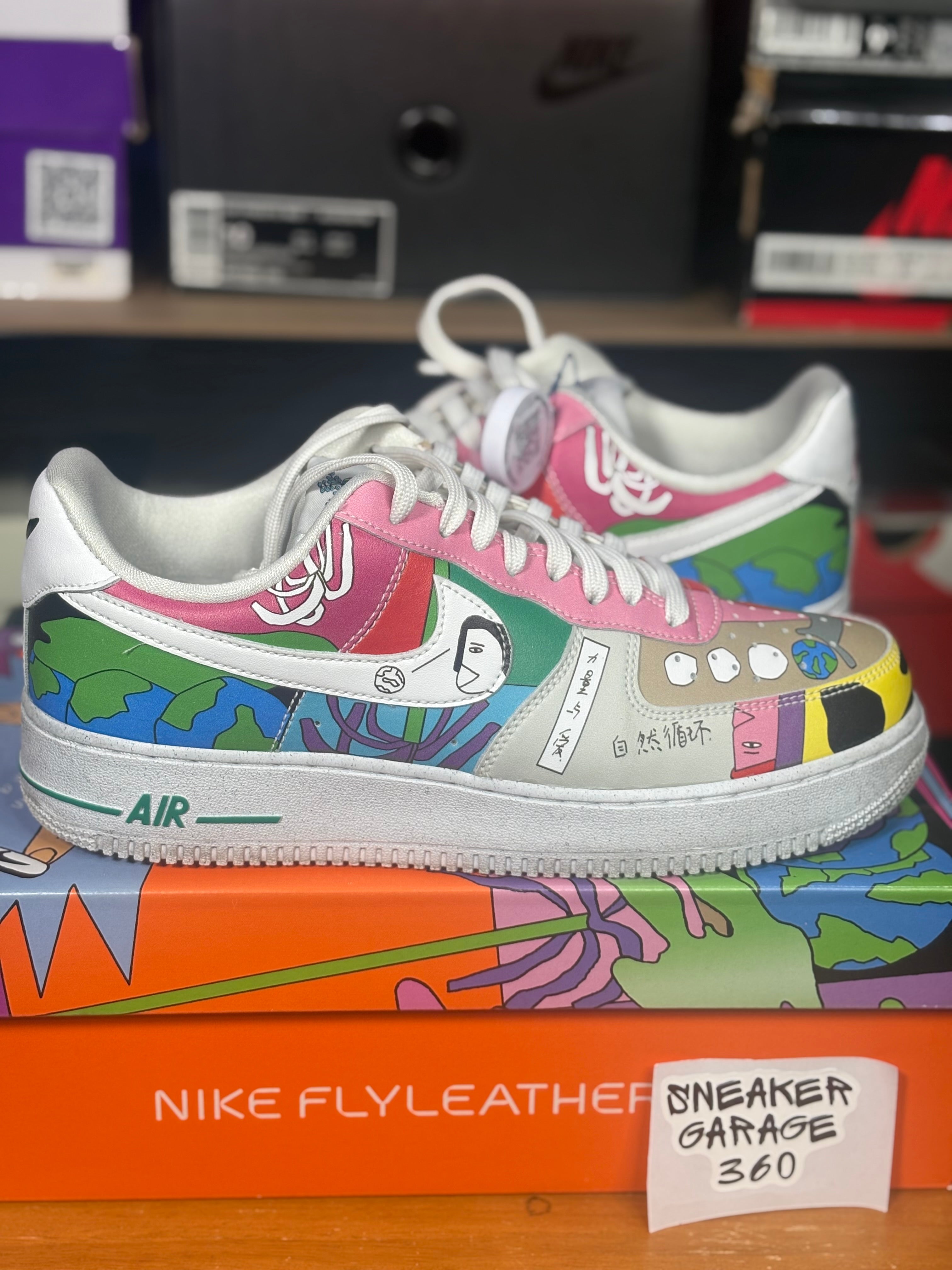 Nike Air Force 1 x Rohan Wang- Size 9