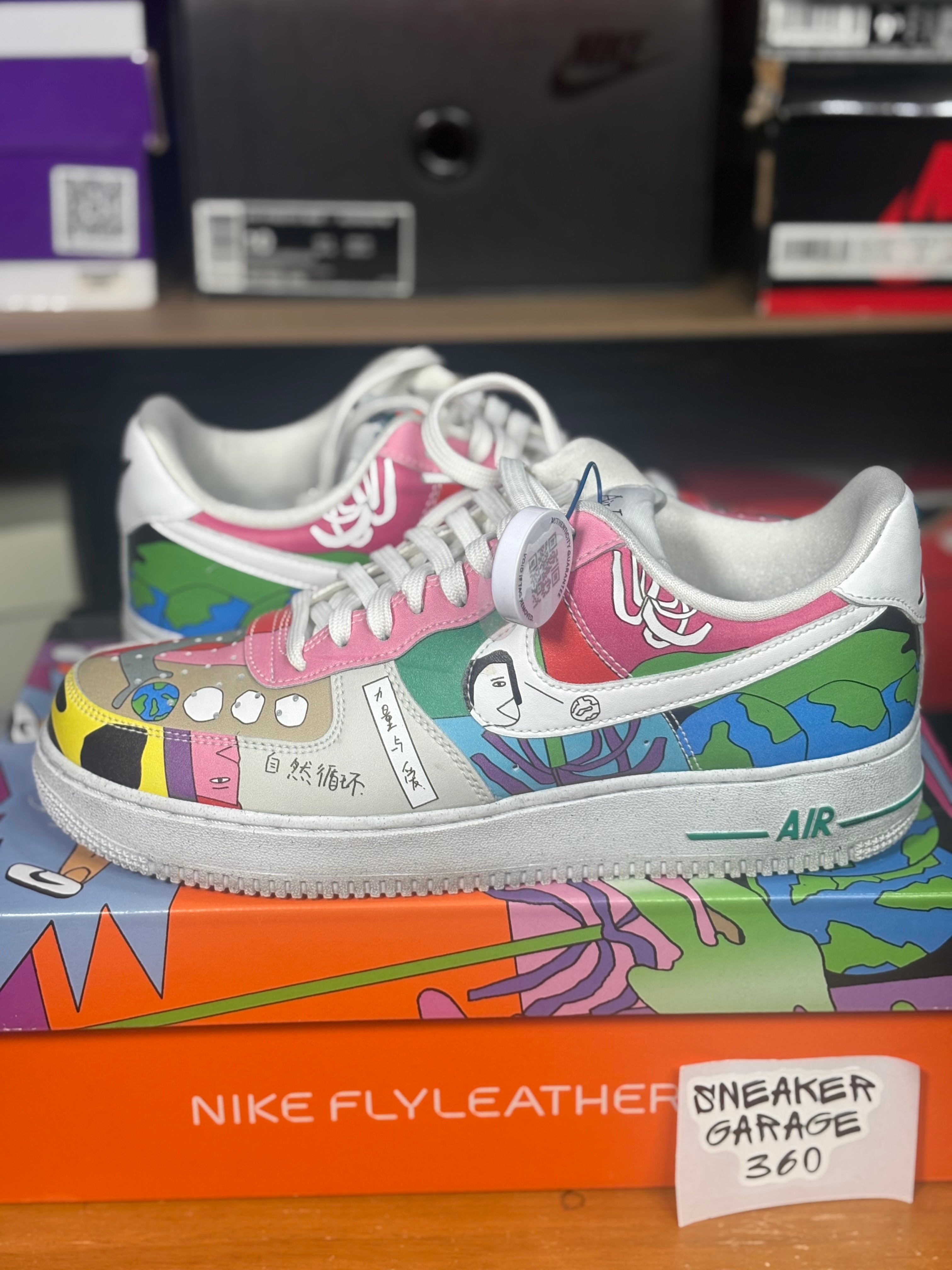 Nike Air Force 1 x Rohan Wang- Size 9