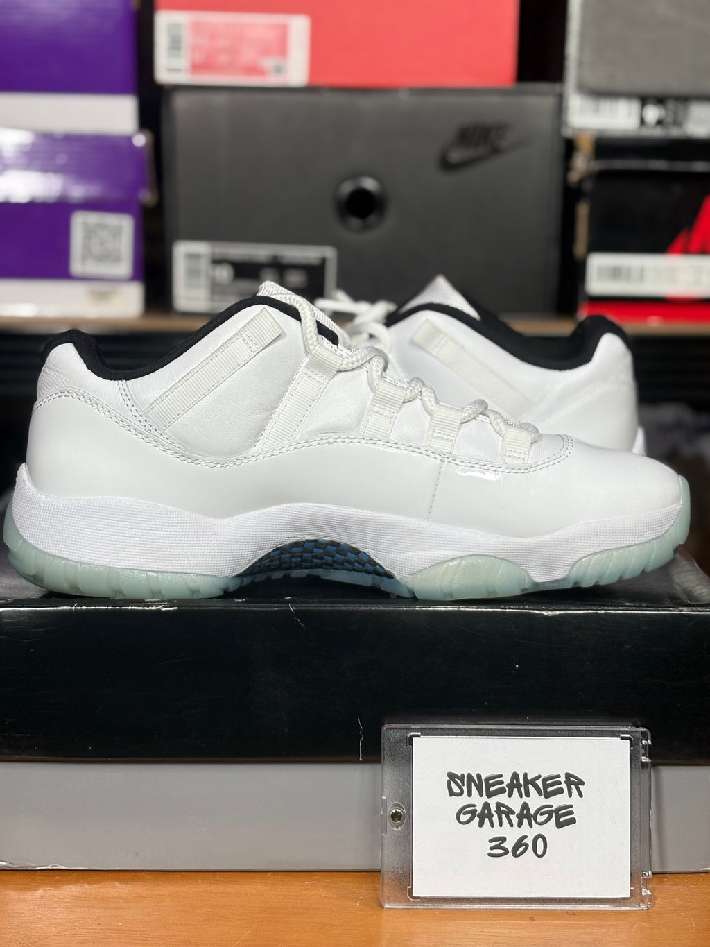Jordan 11 Low Legend Blue- Size 9.5