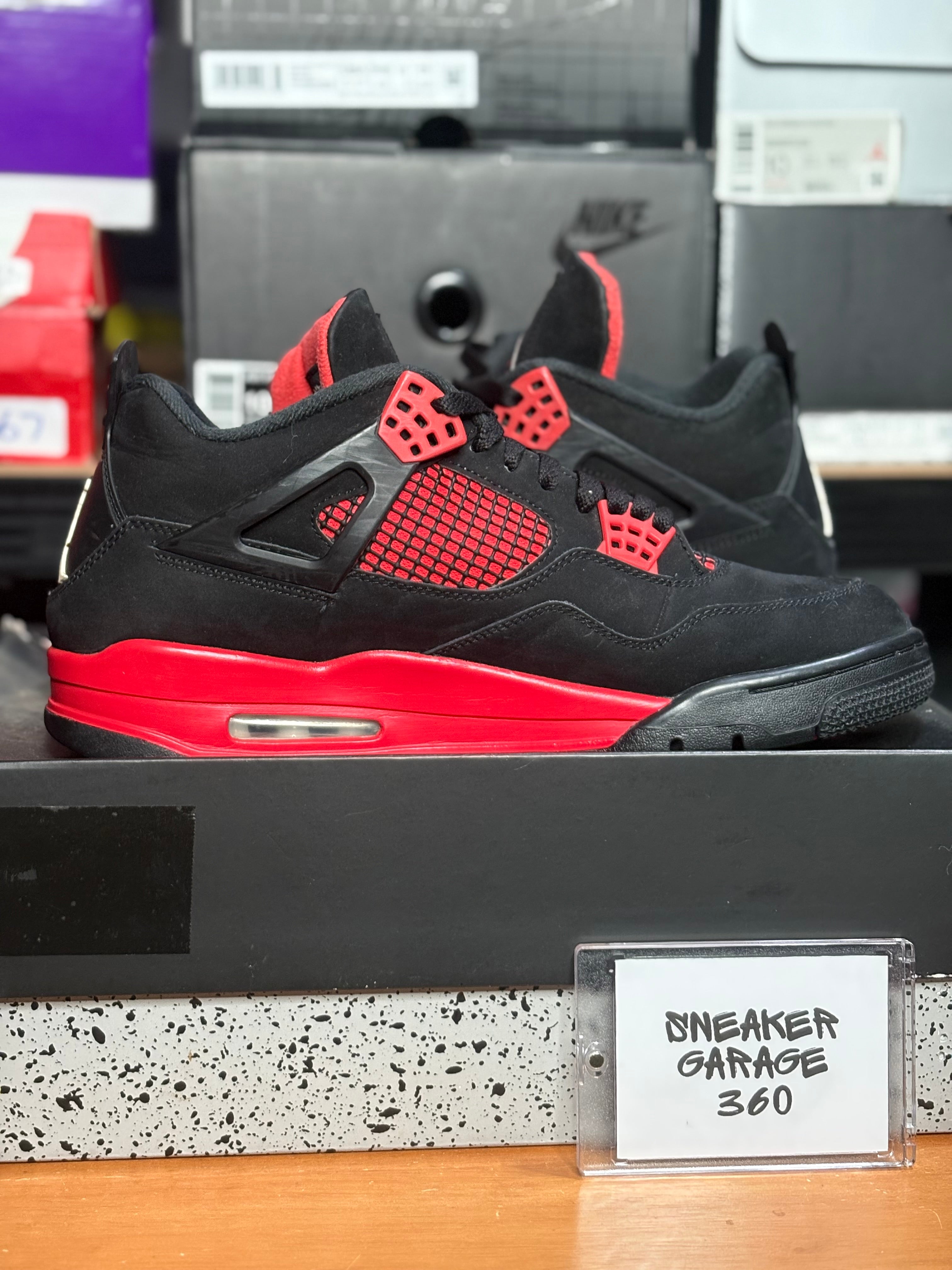 Jordan 4 Red Thunder- Size 12