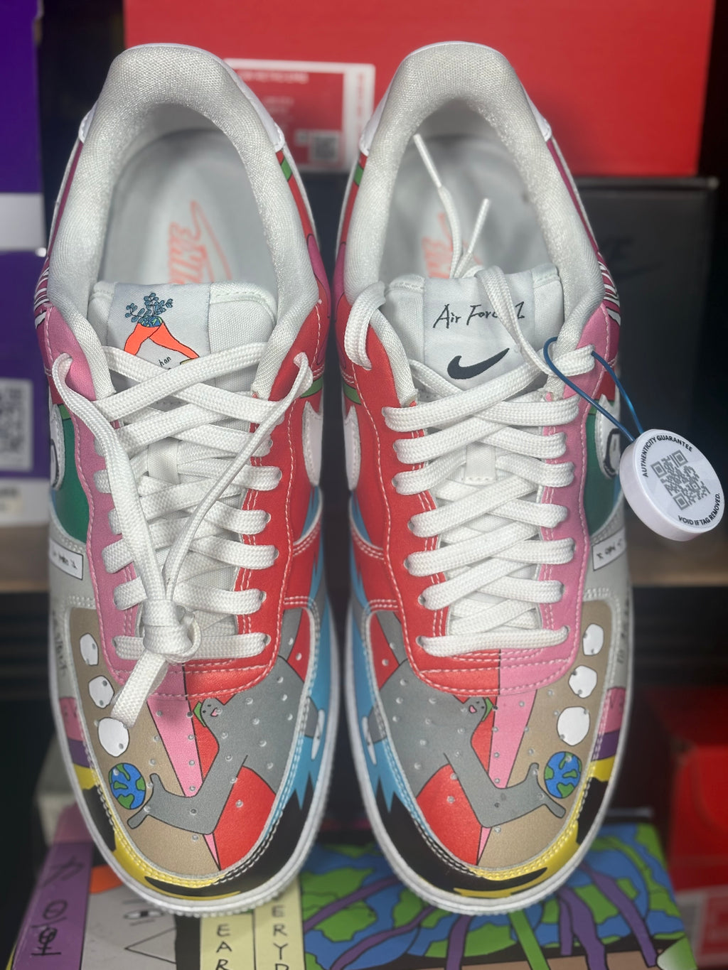 Nike Air Force 1 x Rohan Wang- Size 9