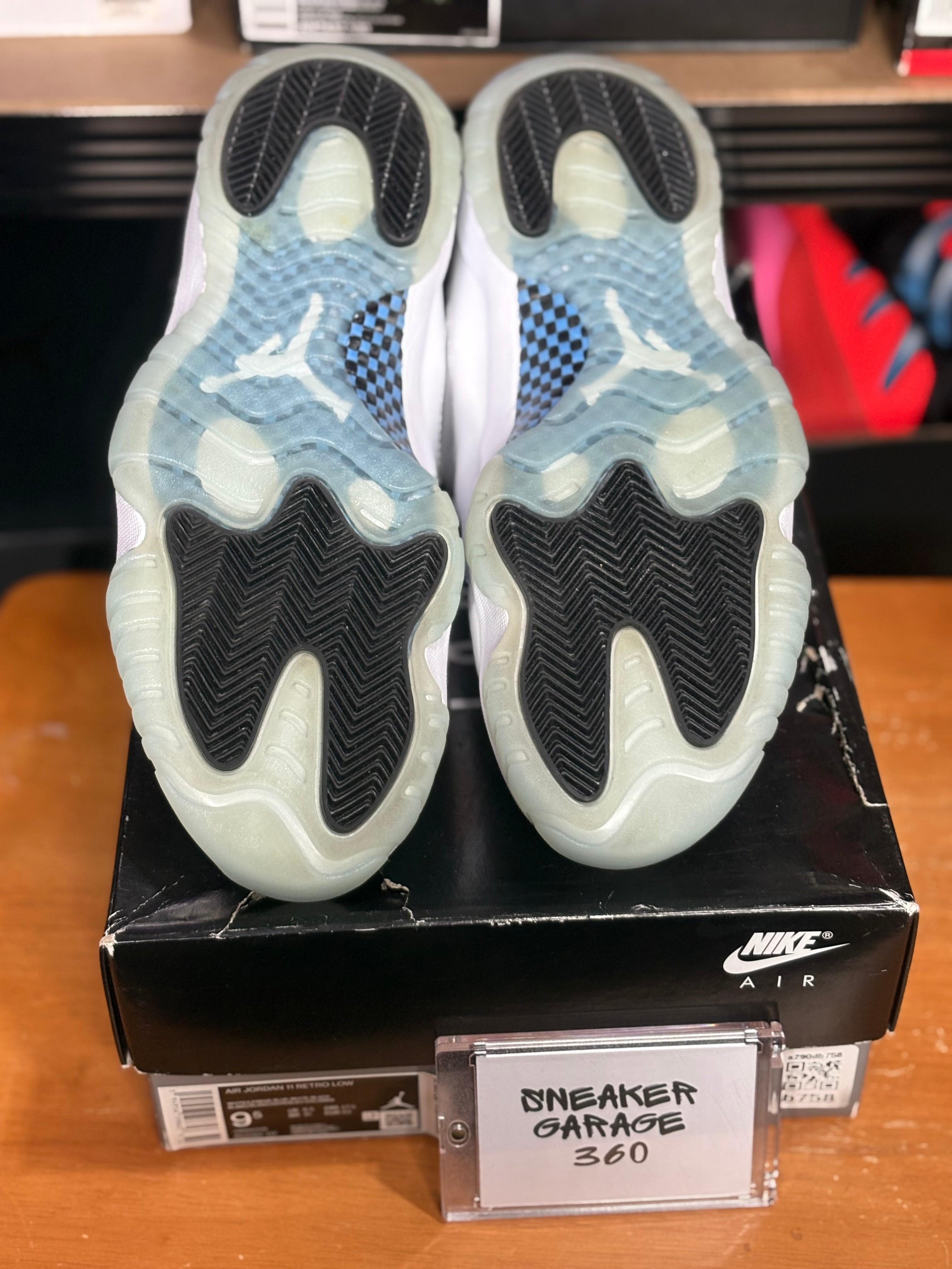 Jordan 11 Low Legend Blue- Size 9.5