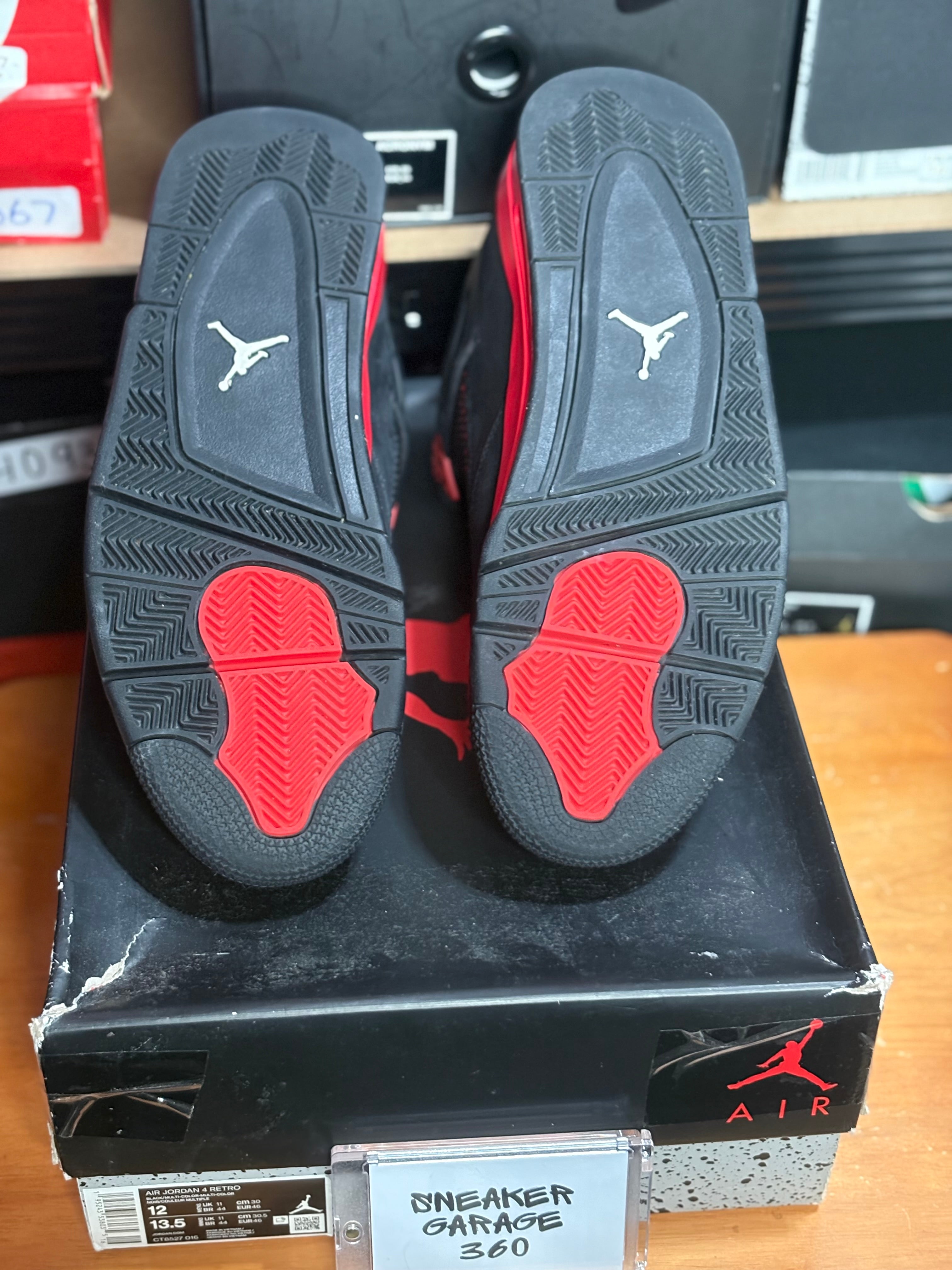 Jordan 4 Red Thunder- Size 12