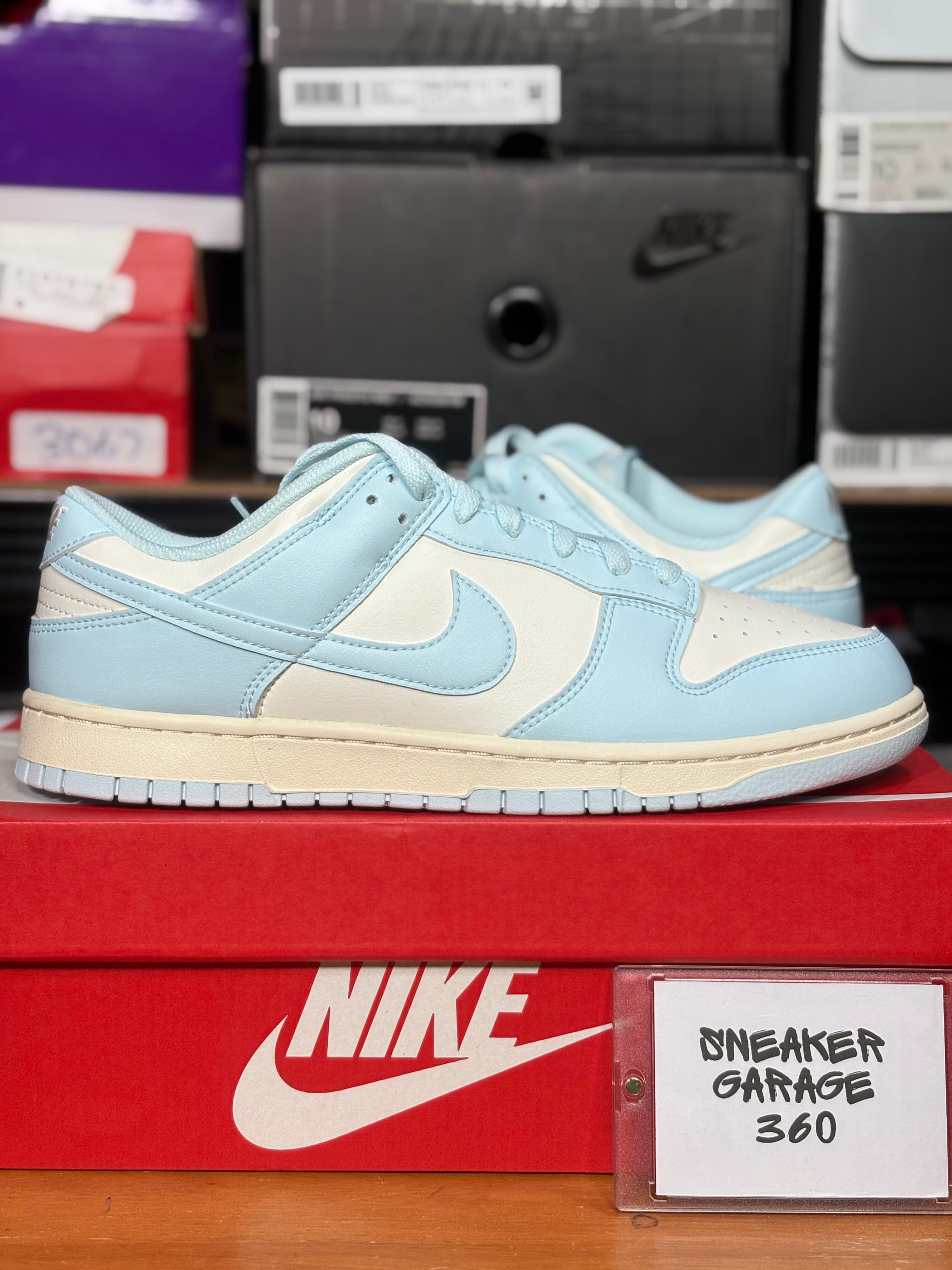 DS-Nike Dunk Glacier Blue Pale Ivory- Size 11